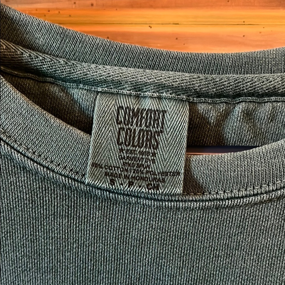 Green Man Brewery Comfort Colors Crewneck Sweater View 2